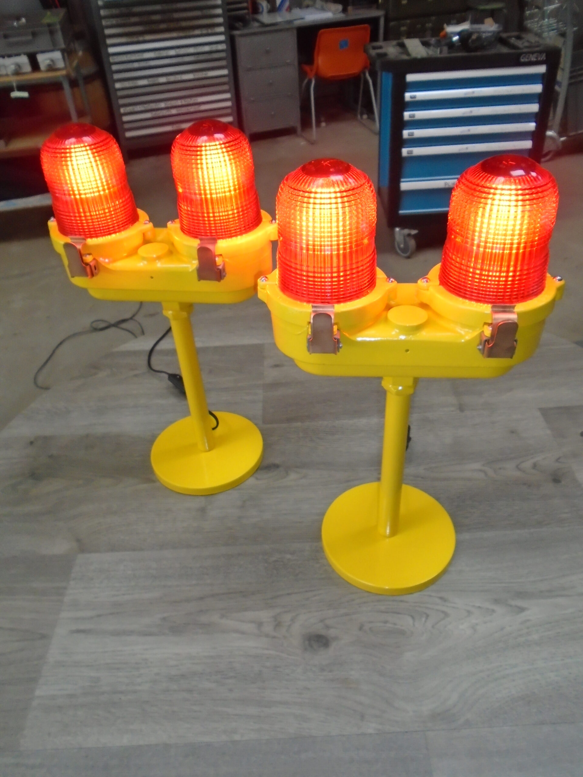 LAMPES DE PISTE DOUBLE